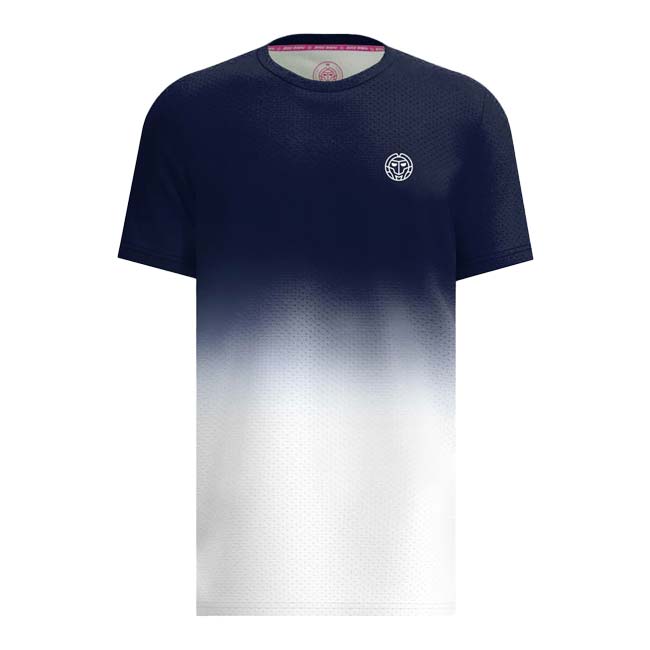 40%OFF在庫処分特価】「海外サイズ」BIDI BADU(ビディバドゥ) メンズ CREW グラディエント 半袖Tシャツ 「定番」 M1620003-DBLWH ダークブルー×WH(23y1mテニス)