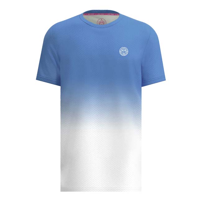 40%OFF在庫処分特価】「海外サイズ」BIDI BADU(ビディバドゥ) メンズ CREW グラディエント 半袖Tシャツ 「定番」 M1620003-BLWH ブルー×ホワイト(23y1mテニス)