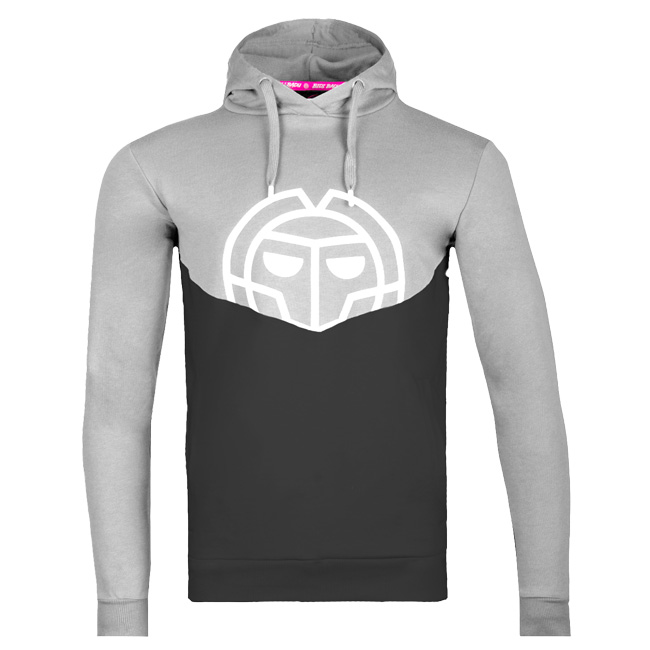 70%OFF在庫処分特価】「海外サイズ」BIDI BADU(ビディバドゥ) 2022 SS メンズ ルーニス(Lunis) ライフスタイル フーディ パーカー M18104221-LGRBK Lグレー×ブラック(22y5mテニス)