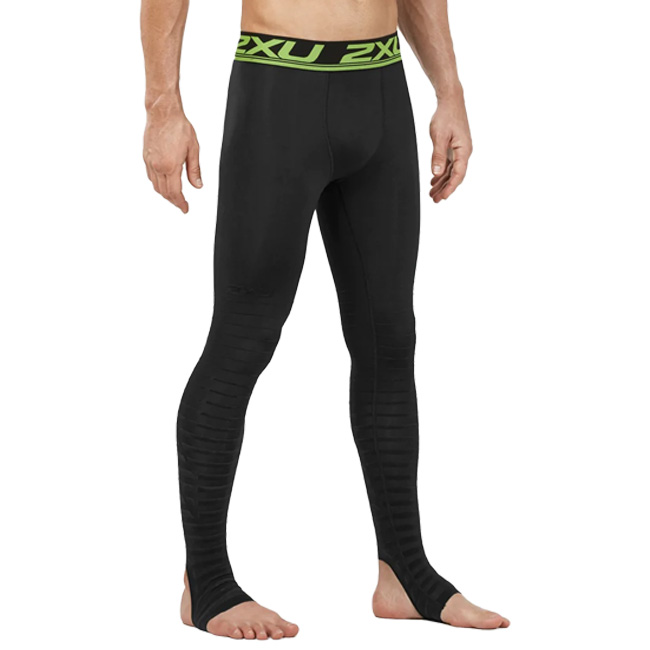 【10％OFFマジッククーポン対象】2XU(ツータイムズユー) メンズ パワーリカバリー コンプレッションタイツ MA4417B-BLKNRO ブラック×ネロ(22y8m)