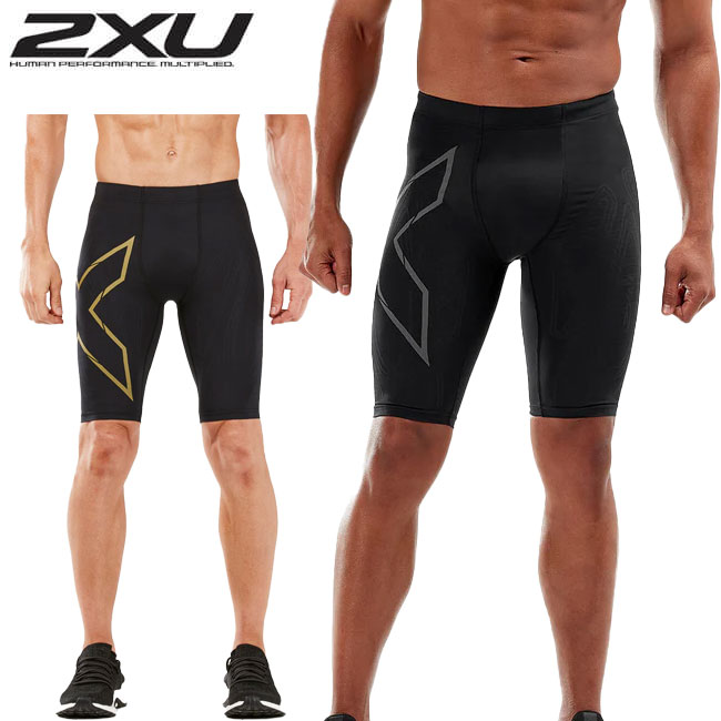【10％OFFマジッククーポン対象】2XU(ツータイムズユー) メンズ MCS ラン コンプショーツ PWX MA5331B(20y10mランニング)
