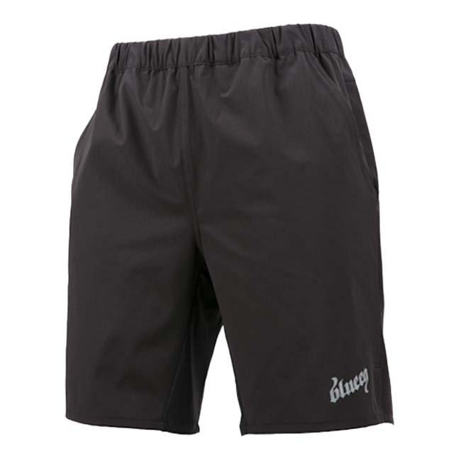 【10%OFFマジッククーポン対象】【日本サイズ】blueeq(ブルイク) メンズ TECH SHORT PANTS FOR TEAM テック ショートパンツ 吸汗速乾 UVカット BQAP-00009-010 ブラック(25y11mテニス)
