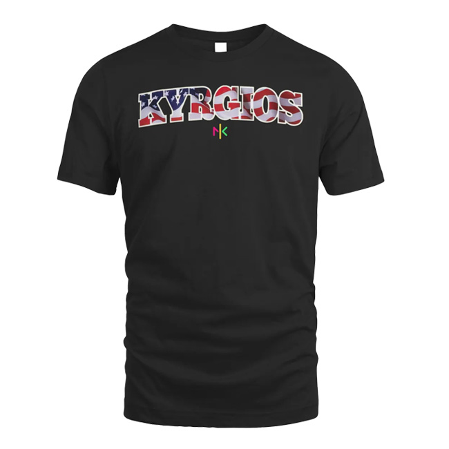 「ニックキリオス」「海外サイズ」NK Foundation(ニックキリオス) ユニセックス USA 半袖Tシャツ (22y9mテニス)