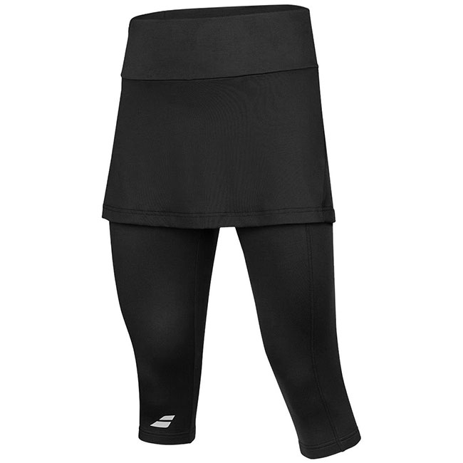 [ＵＳサイズ]バボラ(Babolat) レディース エクササイズ スカプリ スカート付きパンツ 4WP1152-2000 ブラック×ブラック(20y2mテニス)