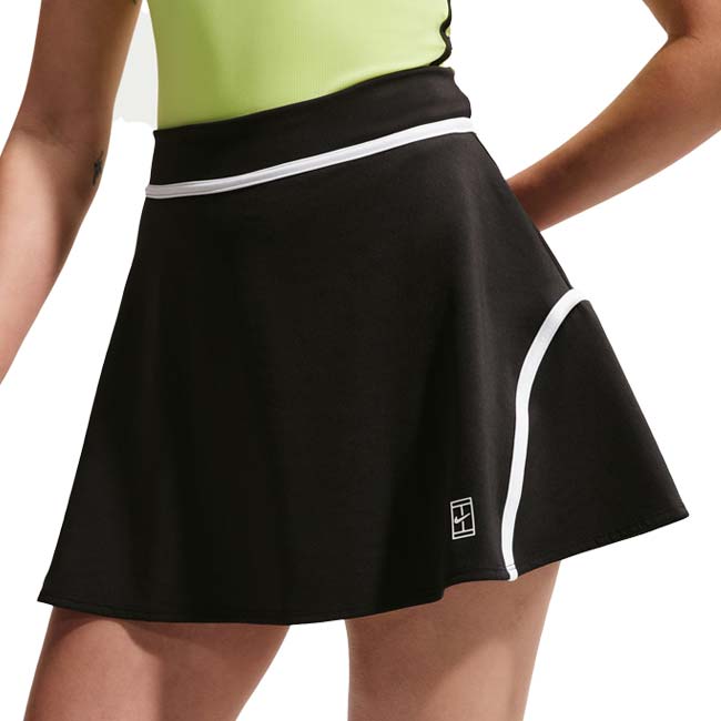 【日本サイズ】ナイキ(NIKE) 2026 SP レディース コート アドバンテージ Dri-FIT ゲームスコート II3625-010 ブラック×ホワイト(26y1mテニス用ゲームウェア)