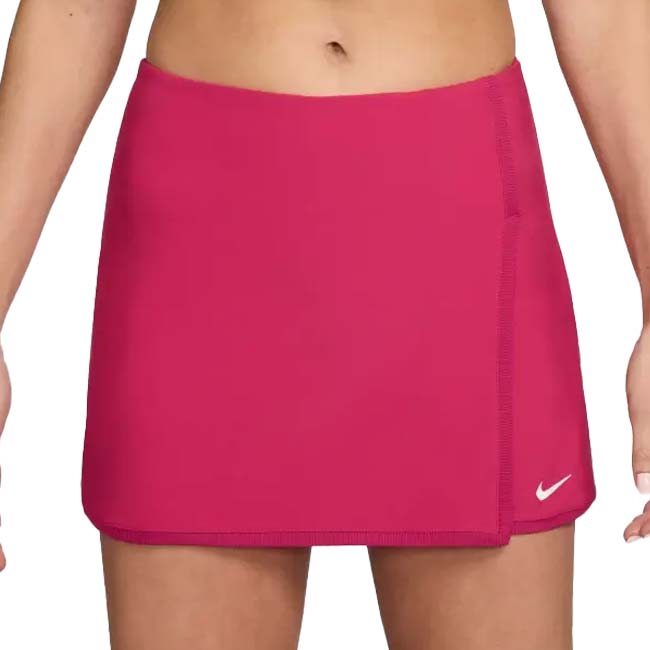 【日本サイズ】ナイキ(NIKE) 2025 HO レディース Victory ヴィクトリー Dri-FIT ゲームスコート FD5575-666 ラッシュピンク×WH(25y11mテニス用ゲームウェア)