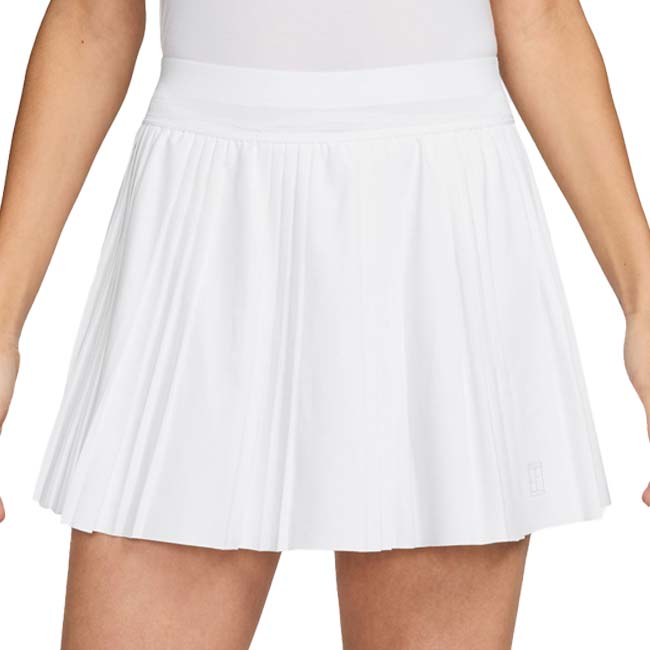 【日本サイズ】ナイキ(NIKE) 2025 SP レディース コート Dri-FIT ADVTG ACE プリーツ ゲームスコート FZ6513-100 WH×WH(25y4mテニス用ゲームウェア)