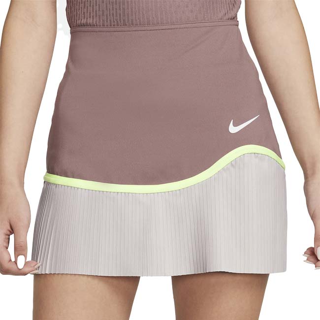 【8日から72時間 8%OFFクーポン】売切りセール！【日本サイズ】ナイキ(NIKE) 2024 SP レディース アドバンテージ Dri-FIT プリーツスカート FD6533-208 Sモーブ×Pバイオレット(24y1mテニス)