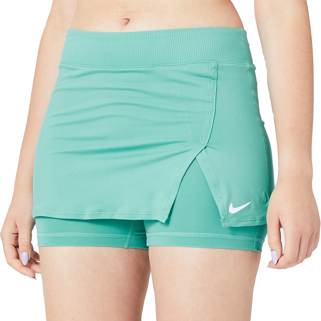 【20%OFFクーポン対象10日まで】在庫処分特価】【ＵＳサイズ】ナイキ(NIKE) 2022 FA レディース ビクトリー DRI-FIT ストレート スカート DH9779-392 Wティール×WH 並行輸入品(22y6mテニス)
