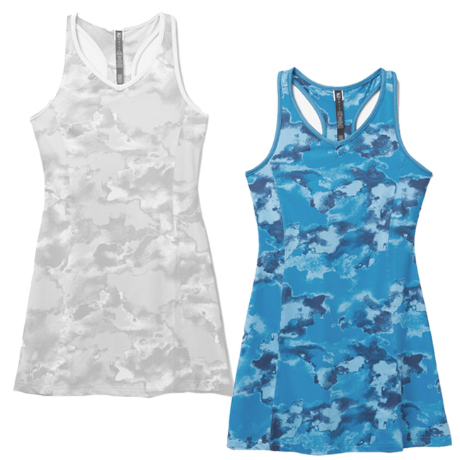 在庫処分特価】【ＵＳサイズ】FILA(フィラ) レディース DEUCE COURT デュース コート プリントドレス TW13A887(22y1mテニス)