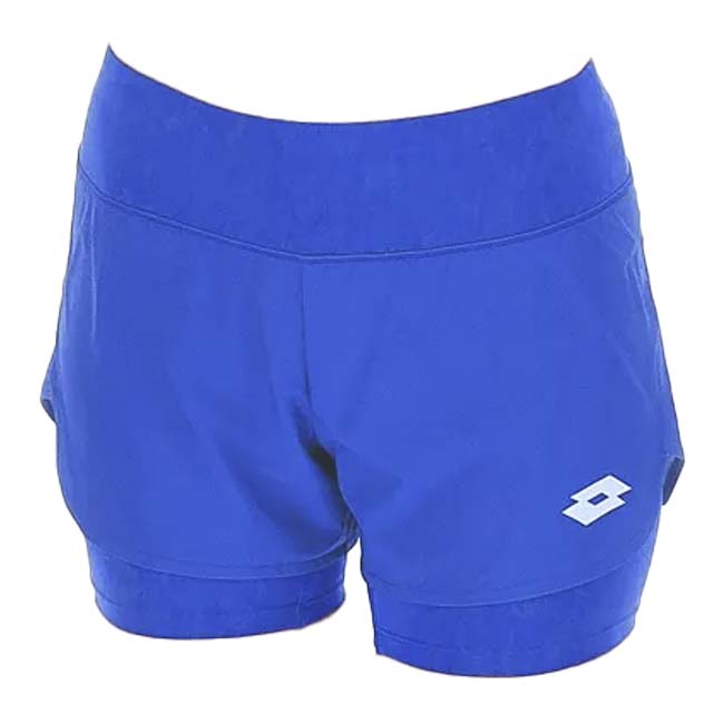 【EUサイズ】ロット(LOTTO) 2026 レディース TECH テック W II D1 MELBOURNE ゲームショートパンツ 220439-03A ブルー(26y3mテニス用ゲームウェア)