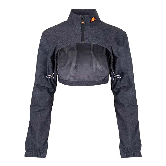 売切り終了！在庫処分特価】「海外サイズ」エレッセ(ellesse) レディース ペンシエロ トラックトップ ロングスリーブ カバーアップ SCP15859-087 ブラック(23y3mテニス)