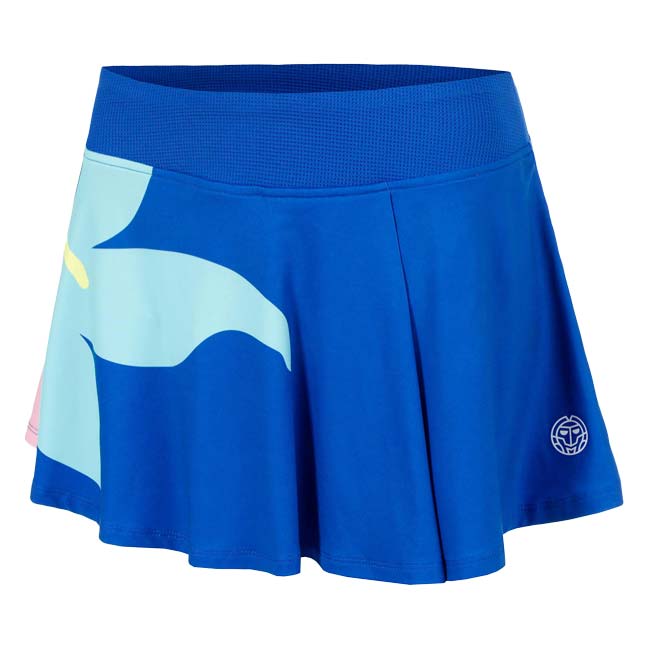 【海外サイズ】BIDI BADU(ビディバドゥ) 2026 FS レディース ヘイラグーナ 全豪OPEN ゲームスコート BB180012-1004 ブルー×MC(26y2mテニス用ゲームウェア)