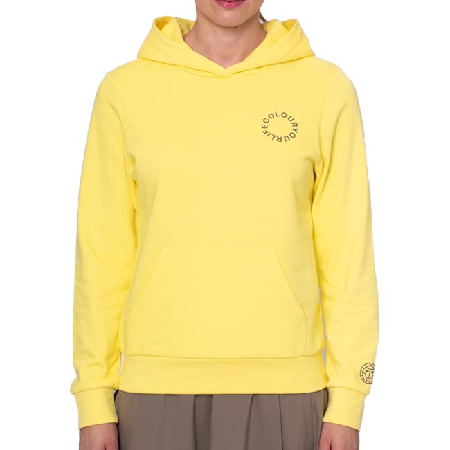 35%OFF在庫処分特価】【海外サイズ】BIDI BADU(ビディバドゥ) 2025 SP レディース SPECTRUM スペクトラム チル フーディ パーカー W1270018-YWイエロー(25y2mテニス)