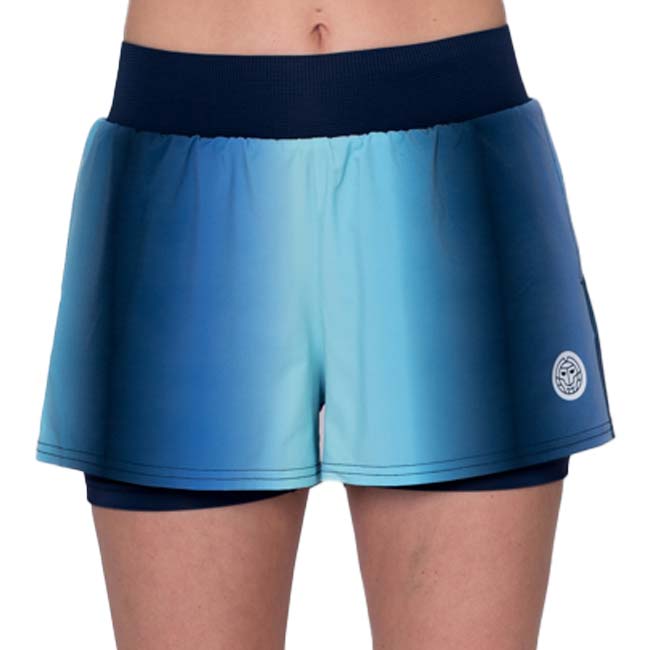 35%OFF在庫処分特価】【海外サイズ】BIDI BADU(ビディバドゥ) 2025 SP レディース スペクトラム 2in1 ゲームショートパンツ W2470005-DBLBLAQ(25y2mテニス用ゲームウェア)