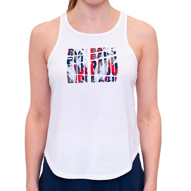 40%OFF在庫処分特価】「海外サイズ」BIDI BADU(ビディバドゥ) 2024 FA レディース NEW YORK 全米オープン チル タンクトップ W1580022-DBLRDBLDブルー×レッド×ブルー(24y8mテニス)