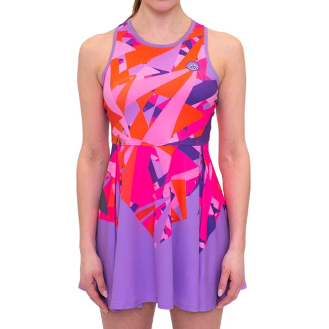 40%OFF在庫処分特価】「海外サイズ」BIDI BADU(ビディバドゥ) 2024 FA レディース SPIKE ゲームドレス W1300008-LIPK ライラック×ピンク(24y6mテニス用ゲームウェア)