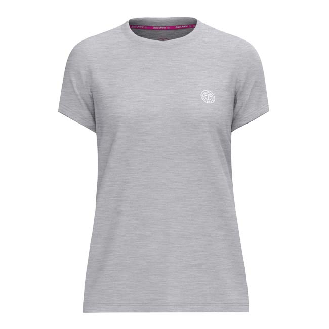40%OFF在庫処分特価】「海外サイズ」BIDI BADU(ビディバドゥ) レディース CREW チル 半袖Tシャツ 「定番」 W1620015-GRMEL グレー×メランジ(24y3mテニス)