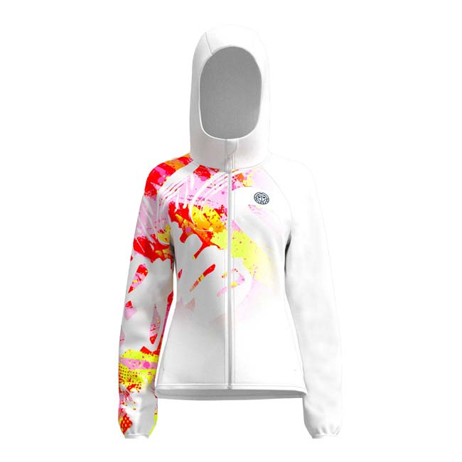 45%OFF在庫処分特価】「海外サイズ」BIDI BADU(ビディバドゥ) 2024 SP レディース WILD ARTS ワイルドアーツ フード付きジャケット W1610005-WHMX(23y12mテニス)