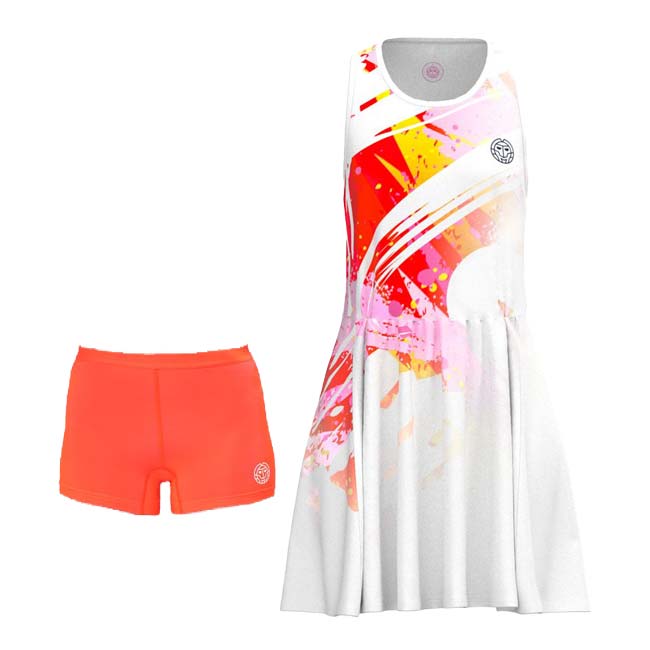 45%OFF在庫処分特価】「海外サイズ」BIDI BADU(ビディバドゥ) 2024 SP レディース WILD ARTS ワイルドアーツ 2 in 1 ドレス W1300004-WHMX(23y12mテニス)