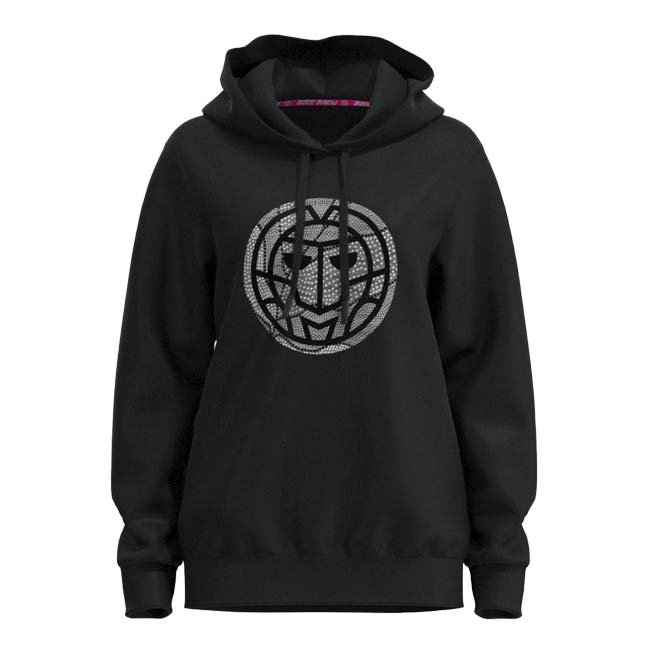 60%OFF在庫処分特価】「海外サイズ」BIDI BADU(ビディバドゥ) 2023 FA レディース PROTECTED LEAFS チル フーディ フード付きスウェット W1270006-BKWH(23y7mテニス)