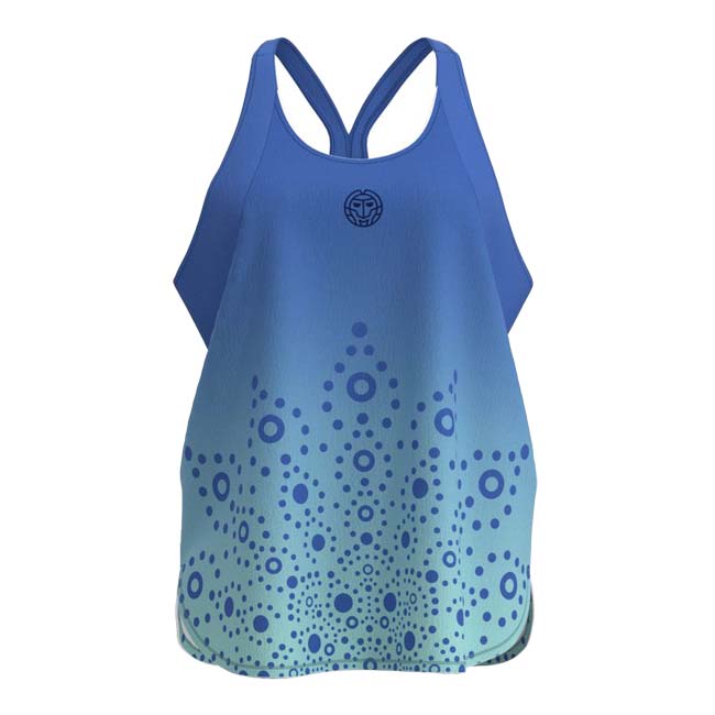 60%OFF在庫処分特価】「海外サイズ」BIDI BADU(ビディバドゥ) 2023 SP レディース COLORTWIST ゲームタンクトップ W1580001-AQBL アクア×ブルー(23y2mテニス)