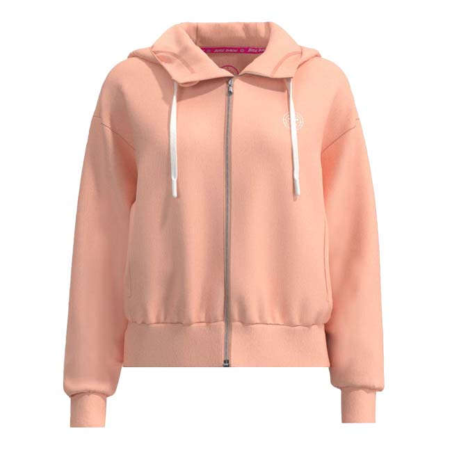 50%OFF在庫処分特価】「海外サイズ」BIDI BADU(ビディバドゥ) レディース CHILL フード付き長袖ジャケット 「定番」 W1560001-APC アプリコット(23y1mテニス)