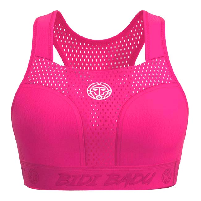 40%OFF在庫処分特価】「海外サイズ」BIDI BADU(ビディバドゥ) レディース CREW ハイサポートブラ 「定番」 W1150002-PK ピンク(23y1mテニス)