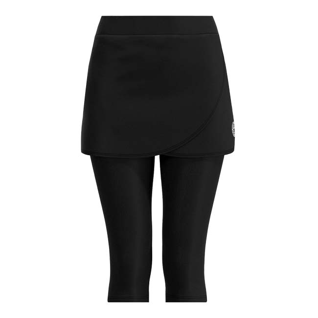 50%OFF在庫処分特価】「海外サイズ」BIDI BADU(ビディバドゥ) レディース CREW スカプリ スカート付き カプリパンツ 「定番」 W1410002-BK ブラック(23y1mテニス)