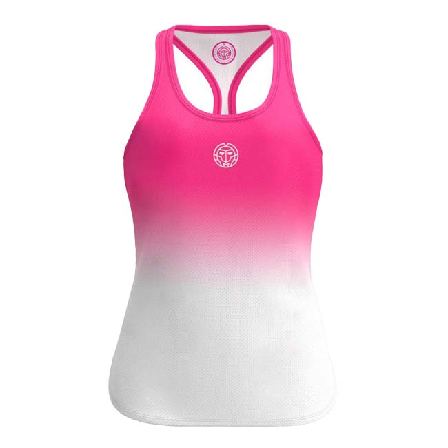 40%OFF在庫処分特価】「海外サイズ」BIDI BADU(ビディバドゥ) レディース CREW グラディエント タンクトップ 「定番」 W1580003-PKWH ピンク×ホワイト(23y1mテニス)