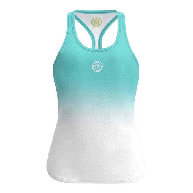 40%OFF在庫処分特価】「海外サイズ」BIDI BADU(ビディバドゥ) レディース CREW グラディエント タンクトップ 「定番」 W1580003-AQWH アクア×ホワイト(23y1mテニス)