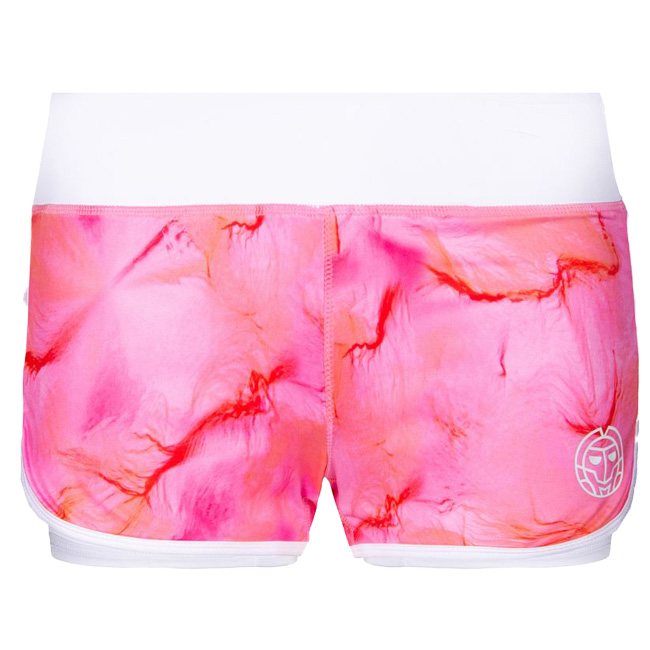 70%OFF在庫処分特価】「海外サイズ」BIDI BADU(ビディバドゥ)レディース チデラ(CHIDERA) テック 2 in 1 ゲームショートパンツ PADEL パデル WP314080221-ROWH ローズ×ホワイト(22y3m)