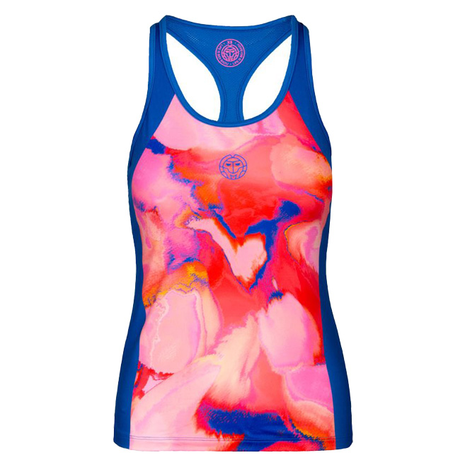 70%OFF在庫処分特価】「海外サイズ」BIDI BADU(ビディバドゥ)レディース ジュア(Jua) テック ゲームタンクトップ W334129221-RDBL レッド×ブルー(22y2mテニス)