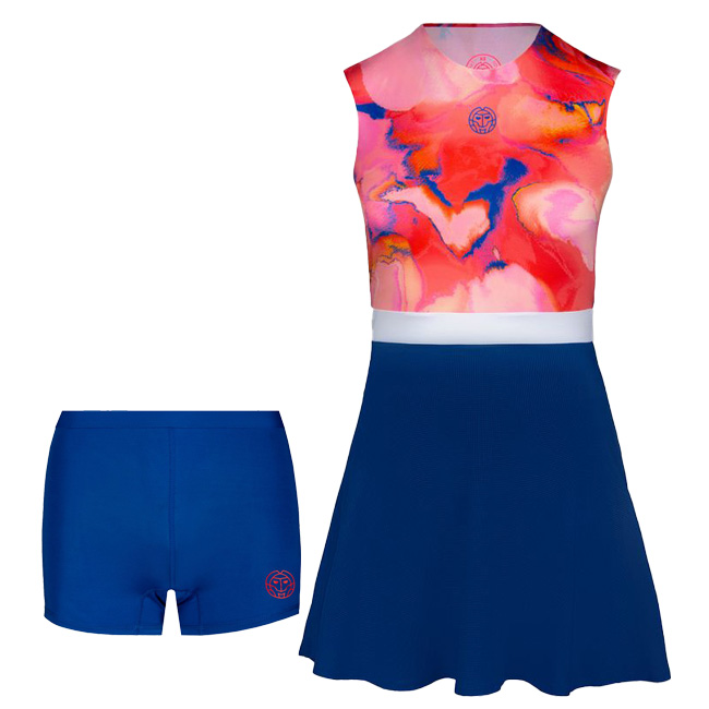 70%OFF在庫処分特価】「海外サイズ」BIDI BADU(ビディバドゥ)レディース ジャラ(Jala) テック 2 in1 ゲームドレス W214102221-RDBL レッド×ブルー(22y2mテニス)