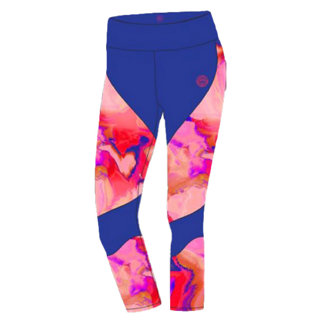 70％OFF在庫処分特価】「海外サイズ」BIDI BADU(ビディバドゥ)レディース アビバ (Abiba) テック メッシュタイツ W194123221-RDBL レッド×ブルー(22y2mテニス)