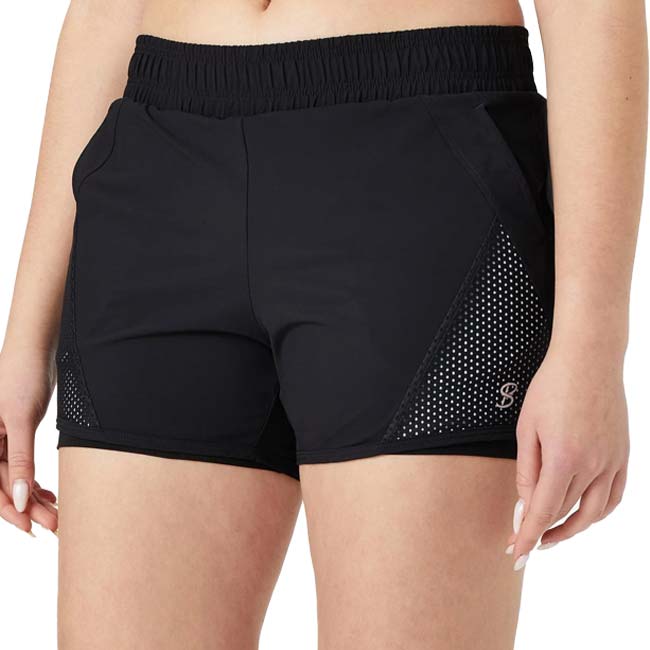 【ＵＳサイズ】Sofibella(ソフィベラ) レディース MYSTERIOUS (ミステリアス) ショートパンツ 2163-MYS(23y3mテニス)