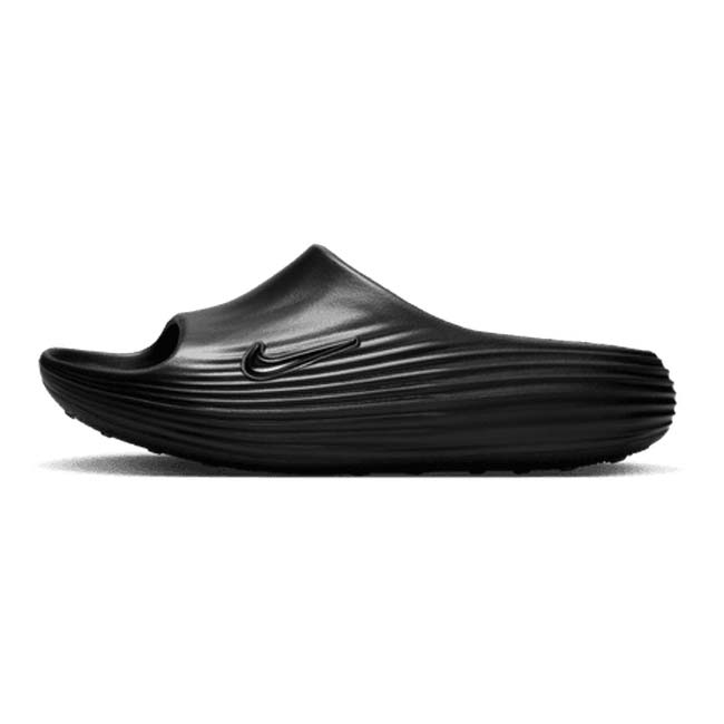 ナイキ(NIKE) 2025 FA レディース ReactX Rejuven8 リジュビネイト リカバリースライド サンダル HV4484-001 ブラック×ブラック(25y7m)