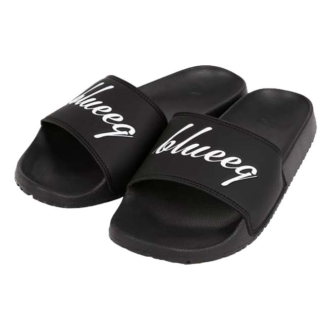 blueeq(ブルイク) ユニセックス アスリート リラックス スライド サンダル BQAC-00005 ブラック(26y4m)