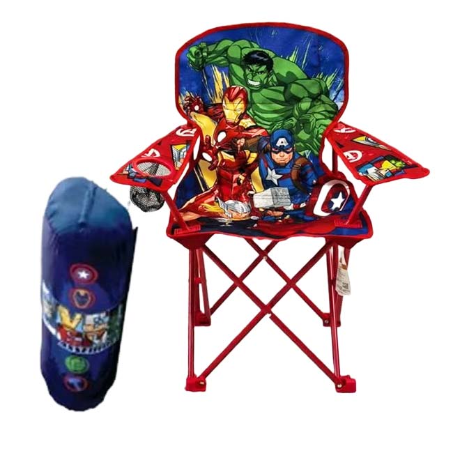 ジャムン・プロダクツ(Jam'n Products) キッズキャンピングチェア フォールディングチェア マーベル アベンジャーズ 収納袋付き QQ コストコ 27936(26y9m)