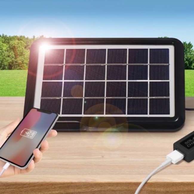 「太陽光でどこでも使える」ハック(HAC) エマージェンシー ソーラーパネル スマホ充電 アウトドア 非常時 HAC3520A-ブラック(24y6m)