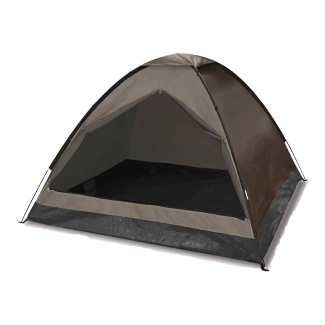 在庫処分特価】「3-4人用」Montagna(モンターナ) 組立式 ファミリードームテント 簡単組立 スマート設営 HAC3938-アッシュブラウン(24y3m)