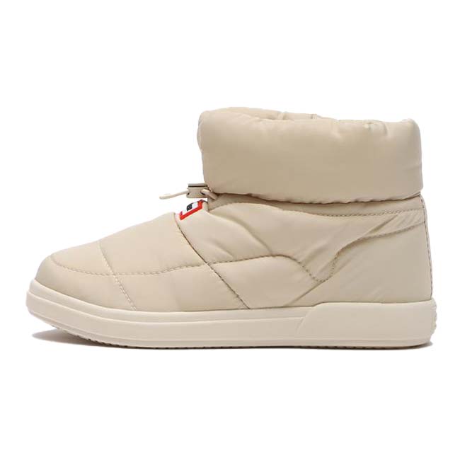 売切り終了！在庫処分特価】HUNTER(ハンター) レディース IN／OUT イン／アウト PUFFER BOOTIE パファーブーティー 国内正規商品 WFF3001WWU-CCRキャンバスクリーム(24y10m)