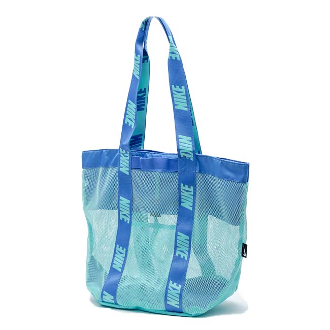 ナイキ(NIKE) 2026 SS ジュニア メッシュトートプールバッグ 20L スイムバッグ 水泳 男子 女子 1994044-0027 ミント(26y4m)