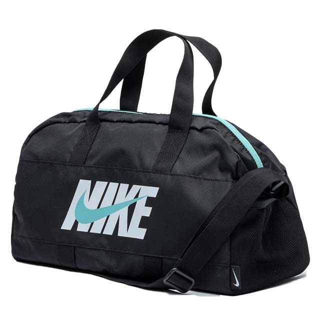 ナイキ(NIKE) 2026 SS ジュニア ボストンプールバッグ 16L ショルダーストラップ付き スイムバッグ 水泳 男子 女子 1994041-1456 ブラック×ホワイト(26y4m)