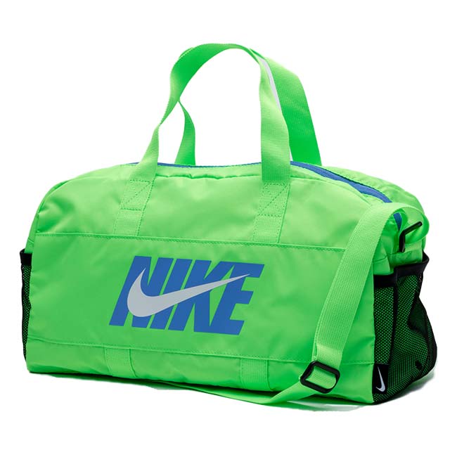 ナイキ(NIKE) 2026 SS ジュニア ボストンプールバッグ 16L ショルダーストラップ付き スイムバッグ 水泳 男子 女子 1994041-0007 グリーン(26y4m)