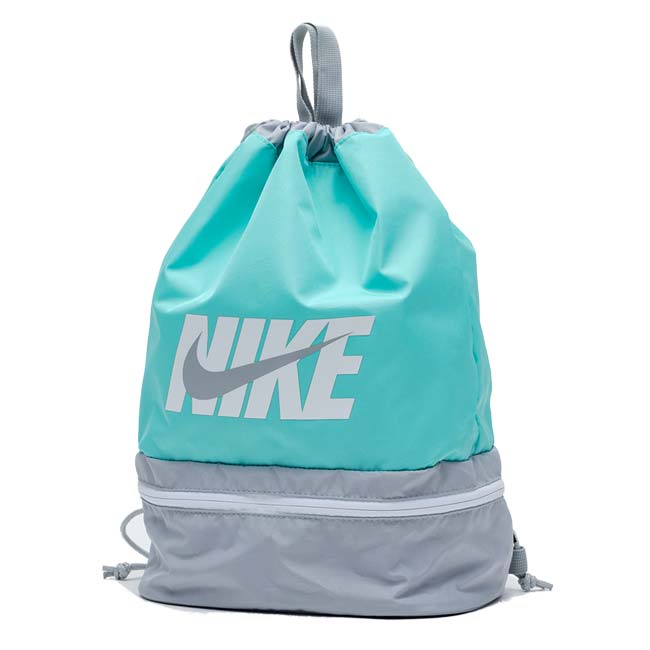 ナイキ(NIKE) 2026 SS ジュニア 2ルームプールバッグ 14L ナップザックタイプ スイムバッグ 水泳 男子 女子 1994040-0027 ミント(26y4m)