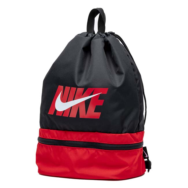 ナイキ(NIKE) 2026 SS ジュニア 2ルームプールバッグ 14L ナップザックタイプ スイムバッグ 水泳 男子 女子 1994040-0005 レッド(26y4m)