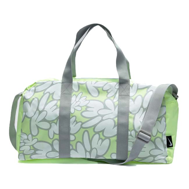 【8日から72時間 8%OFFクーポン】ナイキ(NIKE) 2025 SS ジュニア プリントボストンプールバッグ 17L スイムバッグ 水泳 1994032-254 ライム(25y4m)