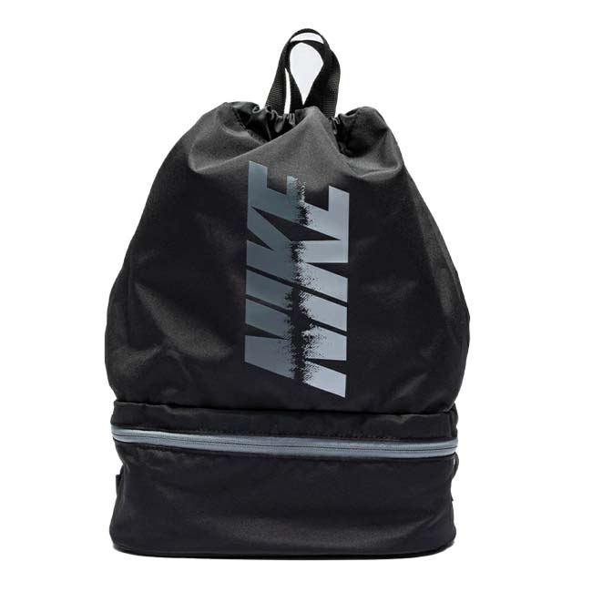 ナイキ(NIKE) 2025 SS ジュニア 2ルームプールバッグ 14L スイムバッグ 水泳 男子 女子 1994030-009 ブラック(25y4m)