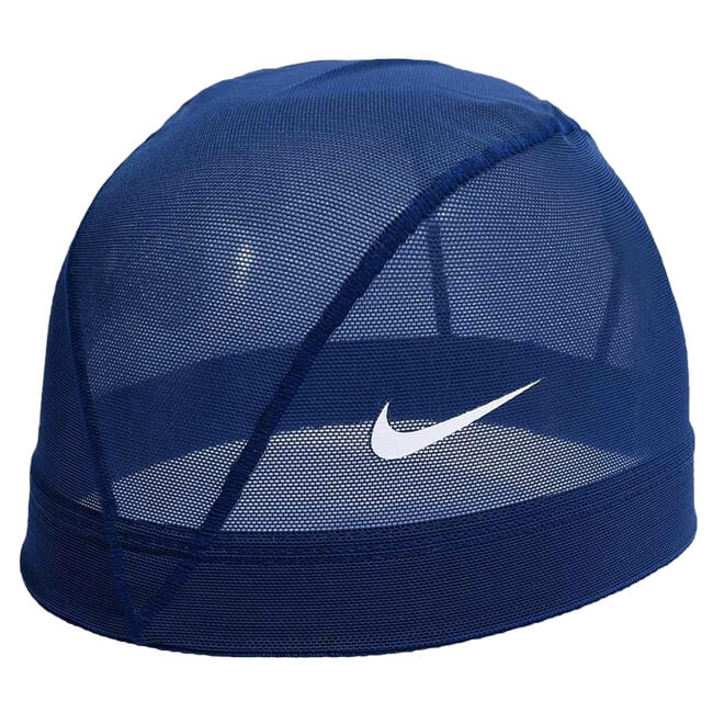 ナイキ(NIKE) ユニセックス メッシュスイムキャップ 水泳帽 907461-19 ノーコン／MNネイビー(20y5m)